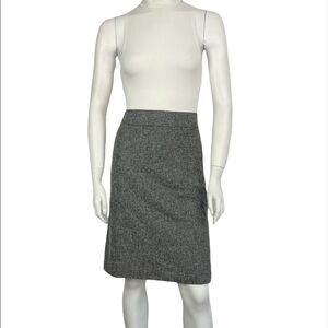 Armani Collezioni Wool  Blend Pencil Skirt